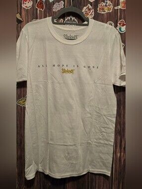 Slipknot All Hope Is Gone' White Graphic Tee